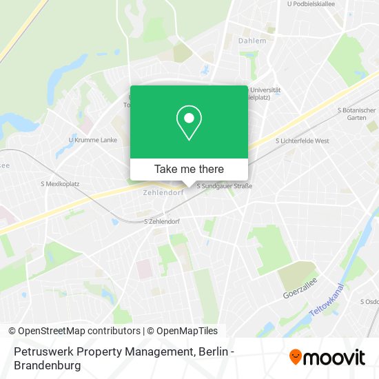 Petruswerk Property Management map