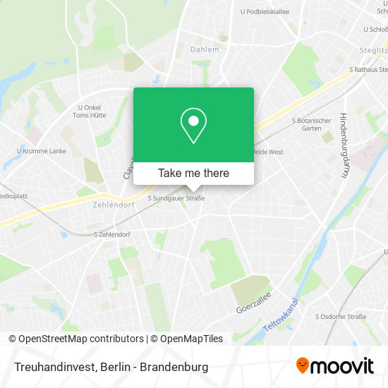 Treuhandinvest map