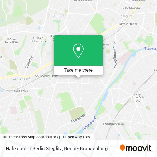 Nähkurse in Berlin Steglitz map