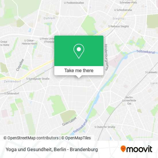 Yoga und Gesundheit map