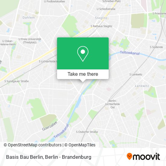Basis Bau Berlin map