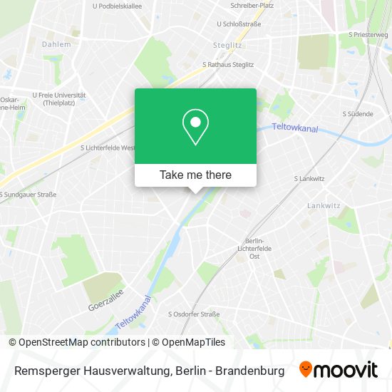 Remsperger Hausverwaltung map