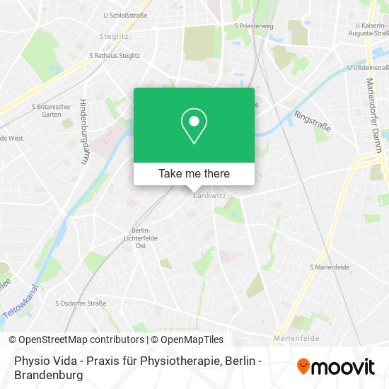 Physio Vida - Praxis für Physiotherapie map