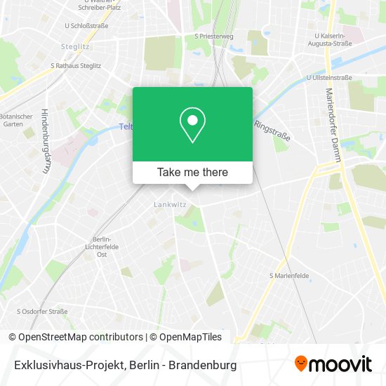 Карта Exklusivhaus-Projekt