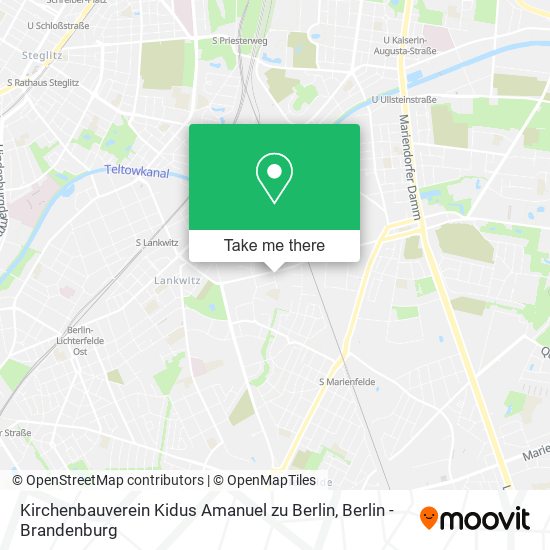 Kirchenbauverein Kidus Amanuel zu Berlin map