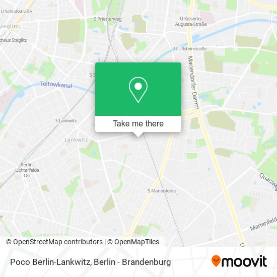 Poco Berlin-Lankwitz map