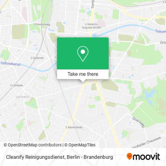 Cleanify Reinigungsdienst map