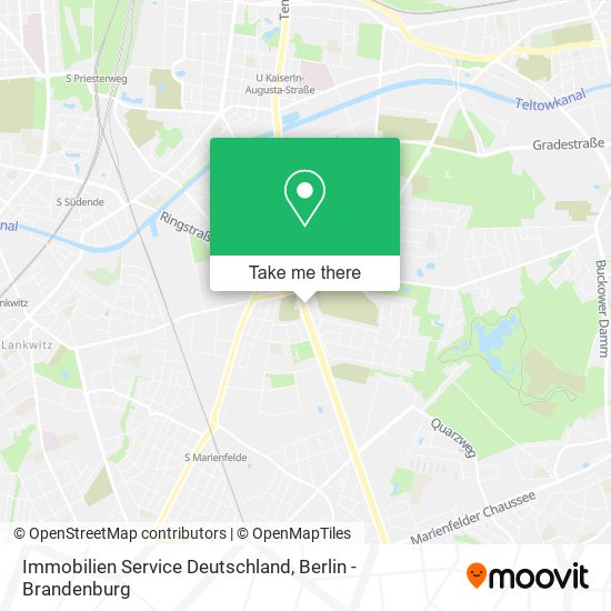 Immobilien Service Deutschland map