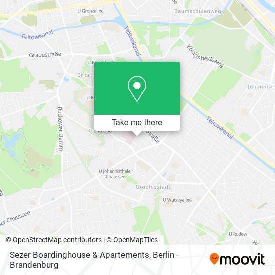 Sezer Boardinghouse & Apartements map