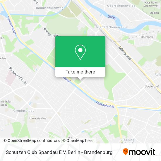 Карта Schützen Club Spandau E V