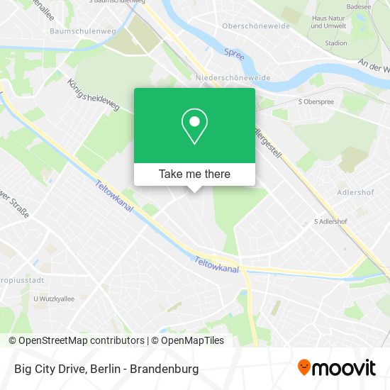 Big City Drive map