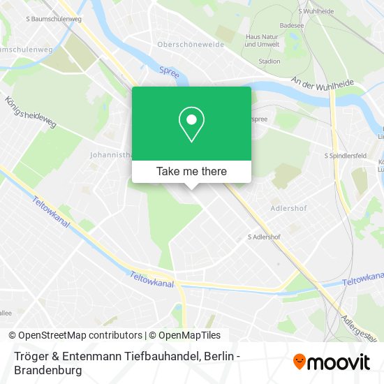 Tröger & Entenmann Tiefbauhandel map