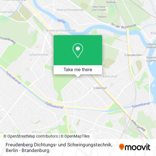 Карта Freudenberg Dichtungs- und Schwingungstechnik