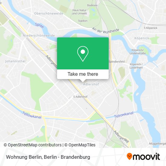 Wohnung Berlin map