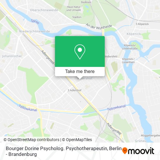 Bourger Dorine Psycholog. Psychotherapeutin map