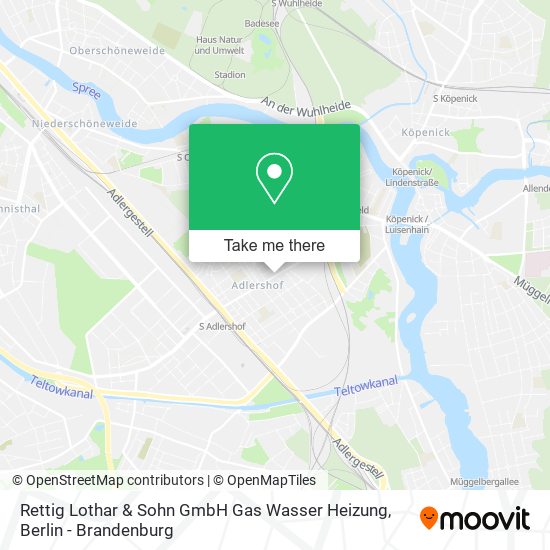 Rettig Lothar & Sohn GmbH Gas Wasser Heizung map