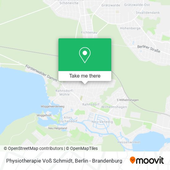 Physiotherapie Voß Schmidt map