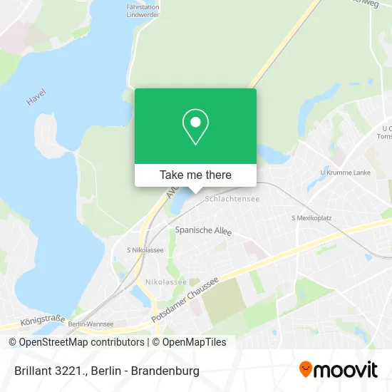 Карта Brillant 3221.