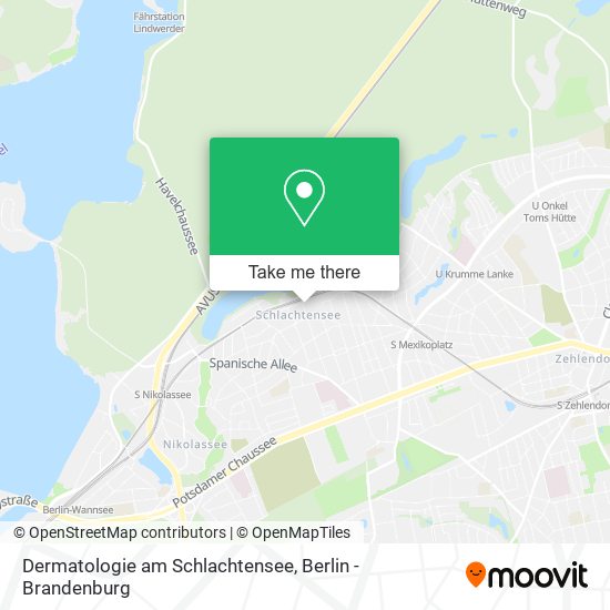 Dermatologie am Schlachtensee map