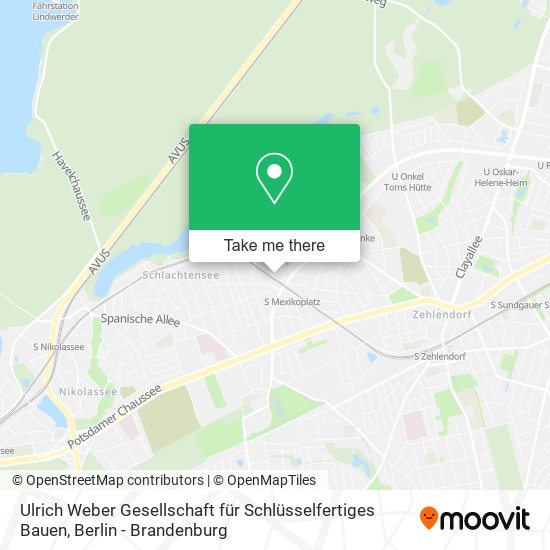 Ulrich Weber Gesellschaft für Schlüsselfertiges Bauen map