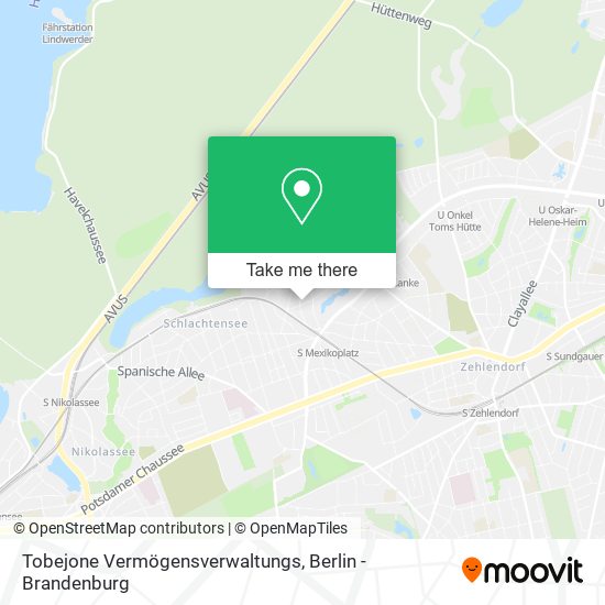 Tobejone Vermögensverwaltungs map