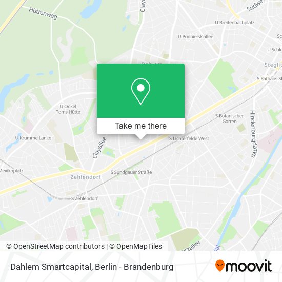 Dahlem Smartcapital map