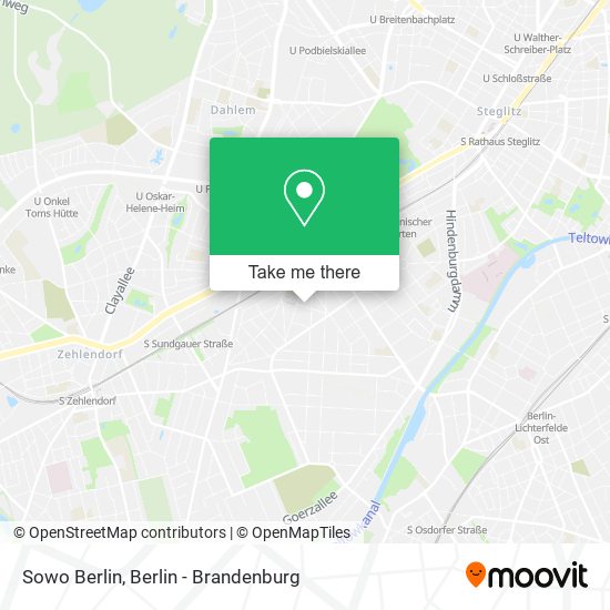 Карта Sowo Berlin