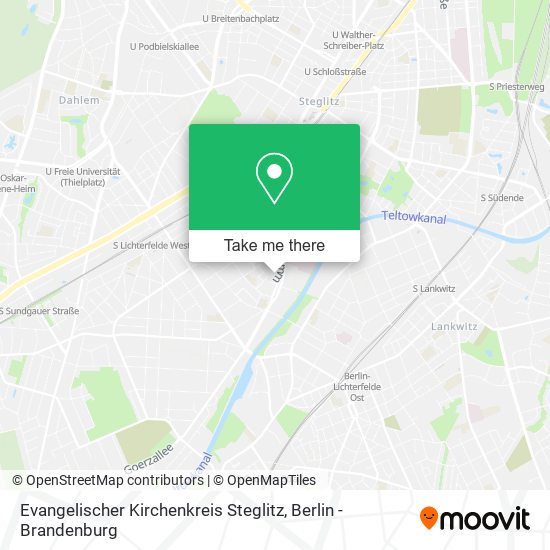 Evangelischer Kirchenkreis Steglitz map