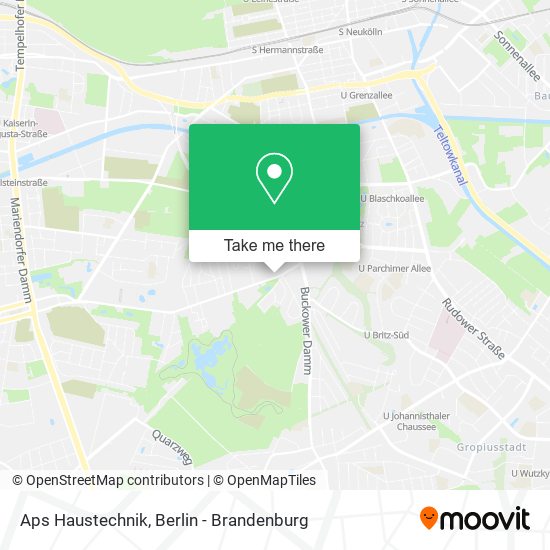 Aps Haustechnik map