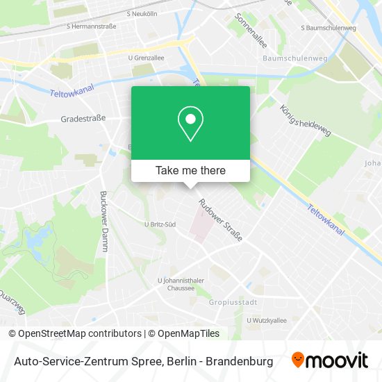 Auto-Service-Zentrum Spree map