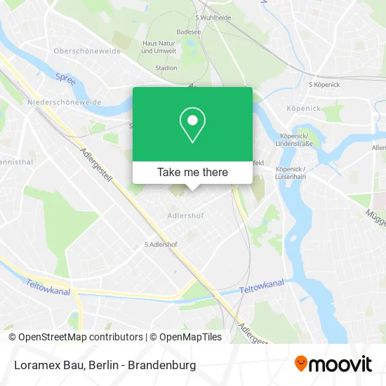 Карта Loramex Bau