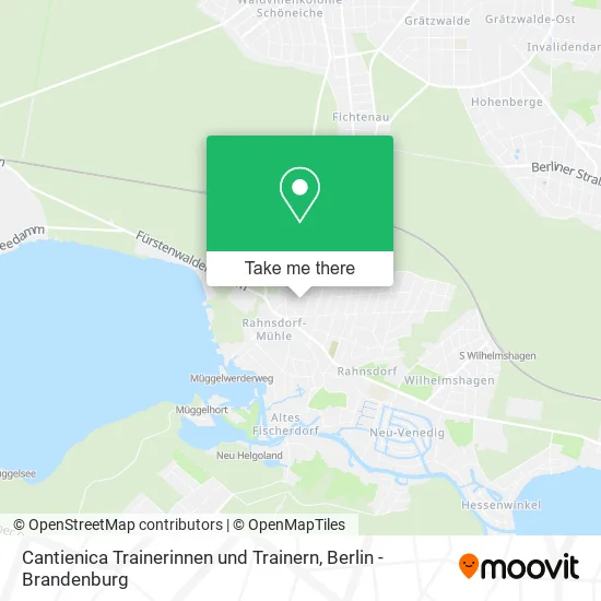 Карта Cantienica Trainerinnen und Trainern