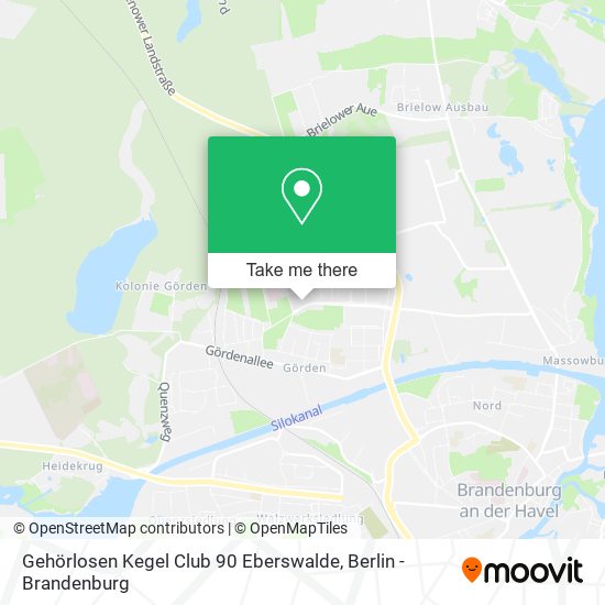 Gehörlosen Kegel Club 90 Eberswalde map