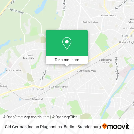 Gid German-Indian Diagnostics map