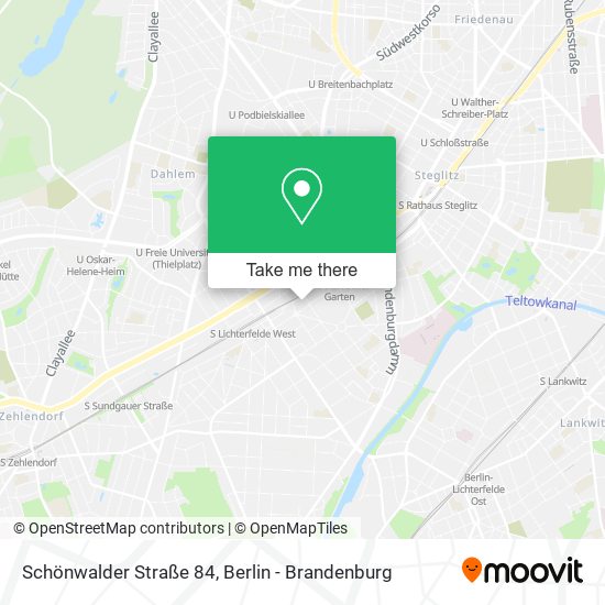 Schönwalder Straße 84 map