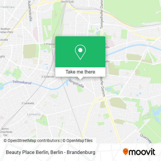 Карта Beauty Place Berlin