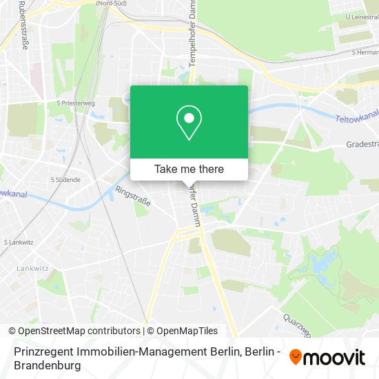 Карта Prinzregent Immobilien-Management Berlin