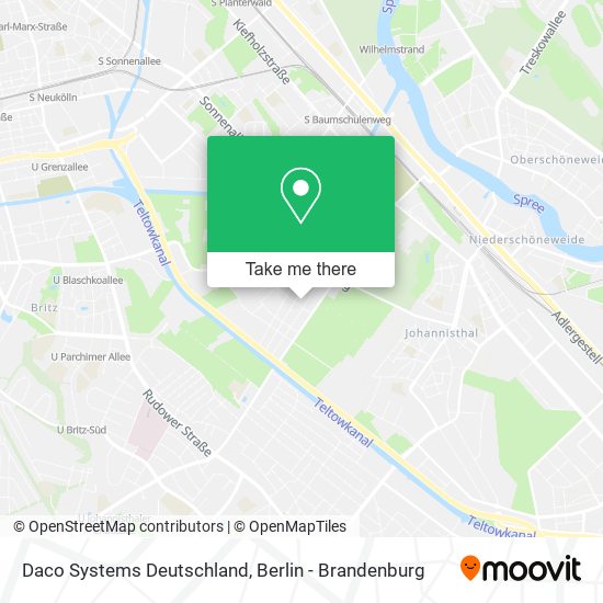 Карта Daco Systems Deutschland