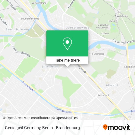 Genialgeil Germany map
