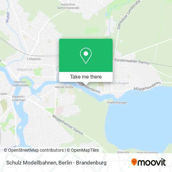 Карта Schulz Modellbahnen