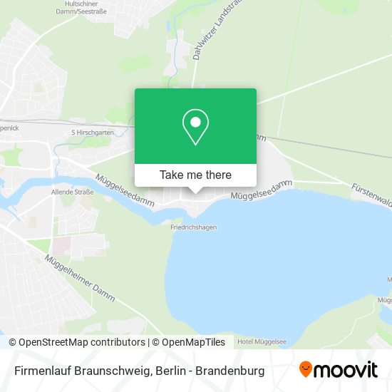 Firmenlauf Braunschweig map
