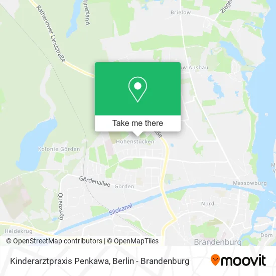 Карта Kinderarztpraxis Penkawa