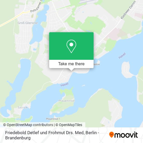 Карта Friedebold Detlef und Frohmut Drs. Med