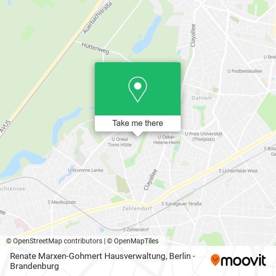 Карта Renate Marxen-Gohmert Hausverwaltung