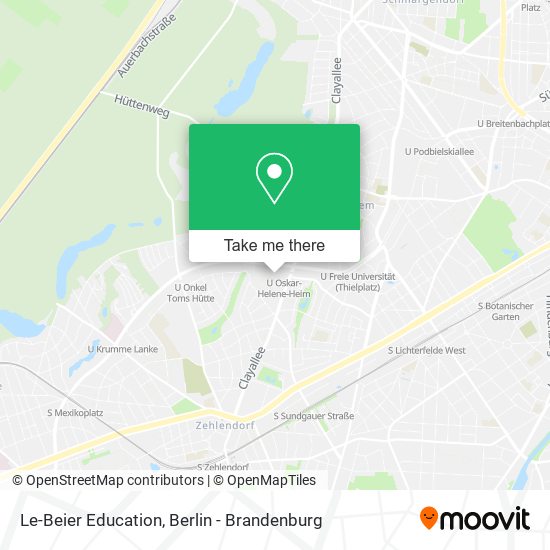 Карта Le-Beier Education
