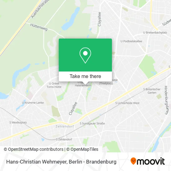 Карта Hans-Christian Wehmeyer