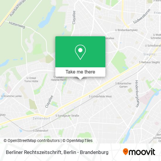 Berliner Rechtszeitschrift map