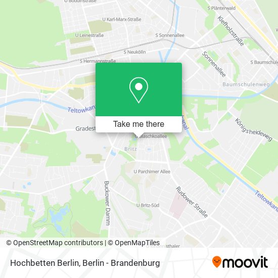 Hochbetten Berlin map