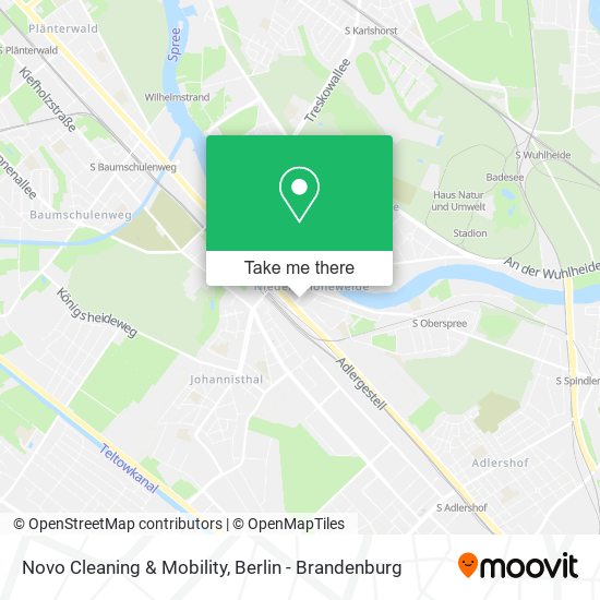 Карта Novo Cleaning & Mobility