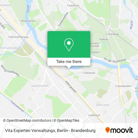 Vita Experten Verwaltungs map